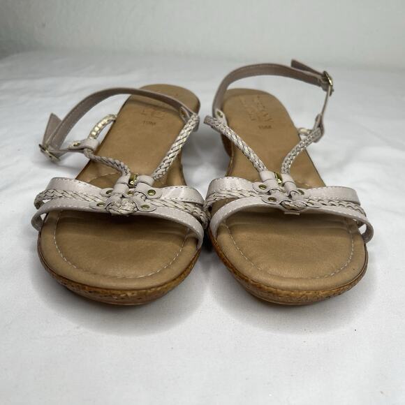 Tuscany By Easy Street Made In Italy Sandals Size 10M, 2 In Wedge Heel, bohemian - Picture 4 of 7